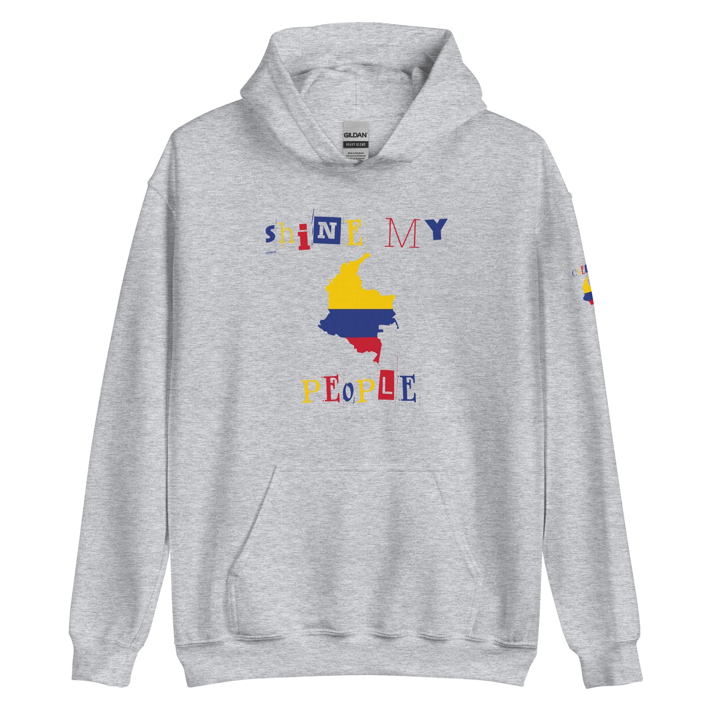 Shine My People Colombia I, Unisex Hoodie