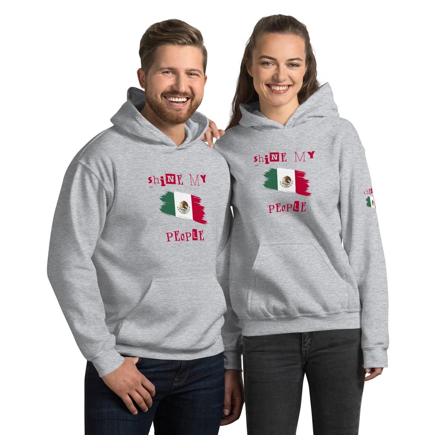 Shine My People Mexico II, Unisex Hoodie