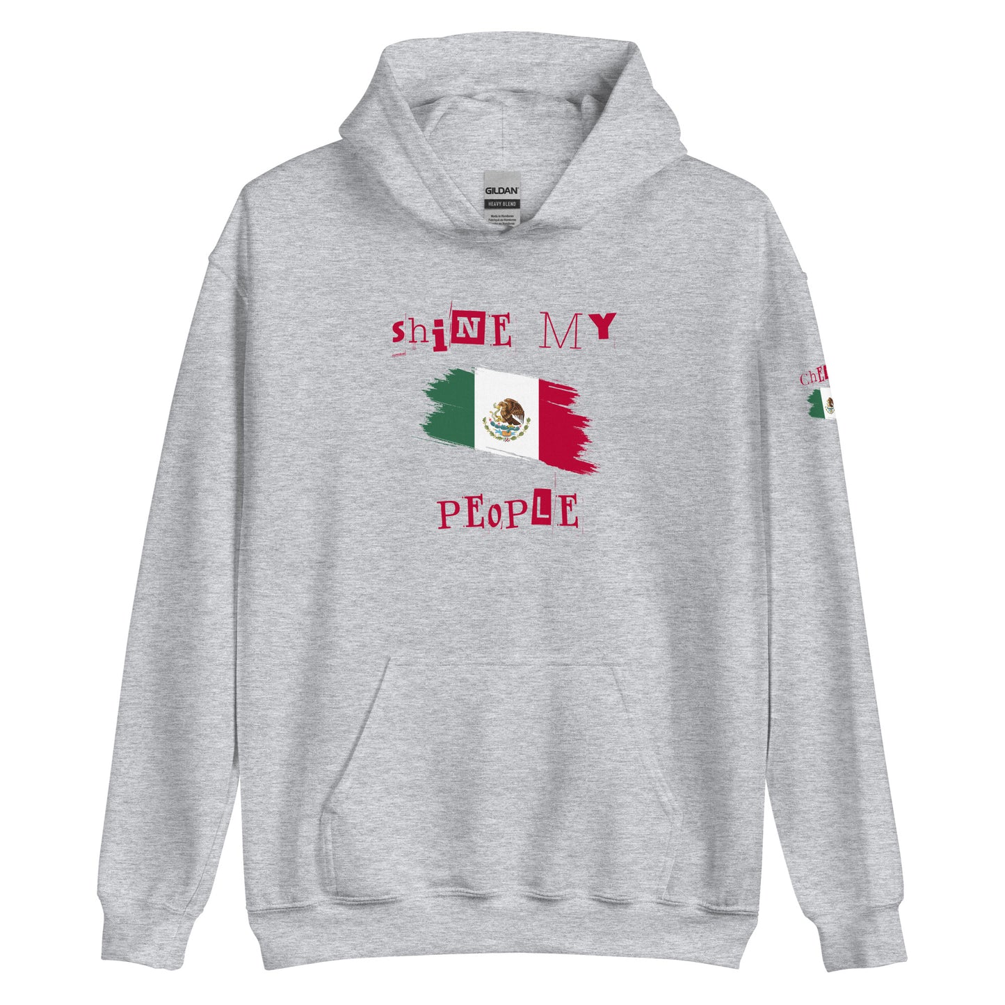 Shine My People Mexico II, Unisex Hoodie