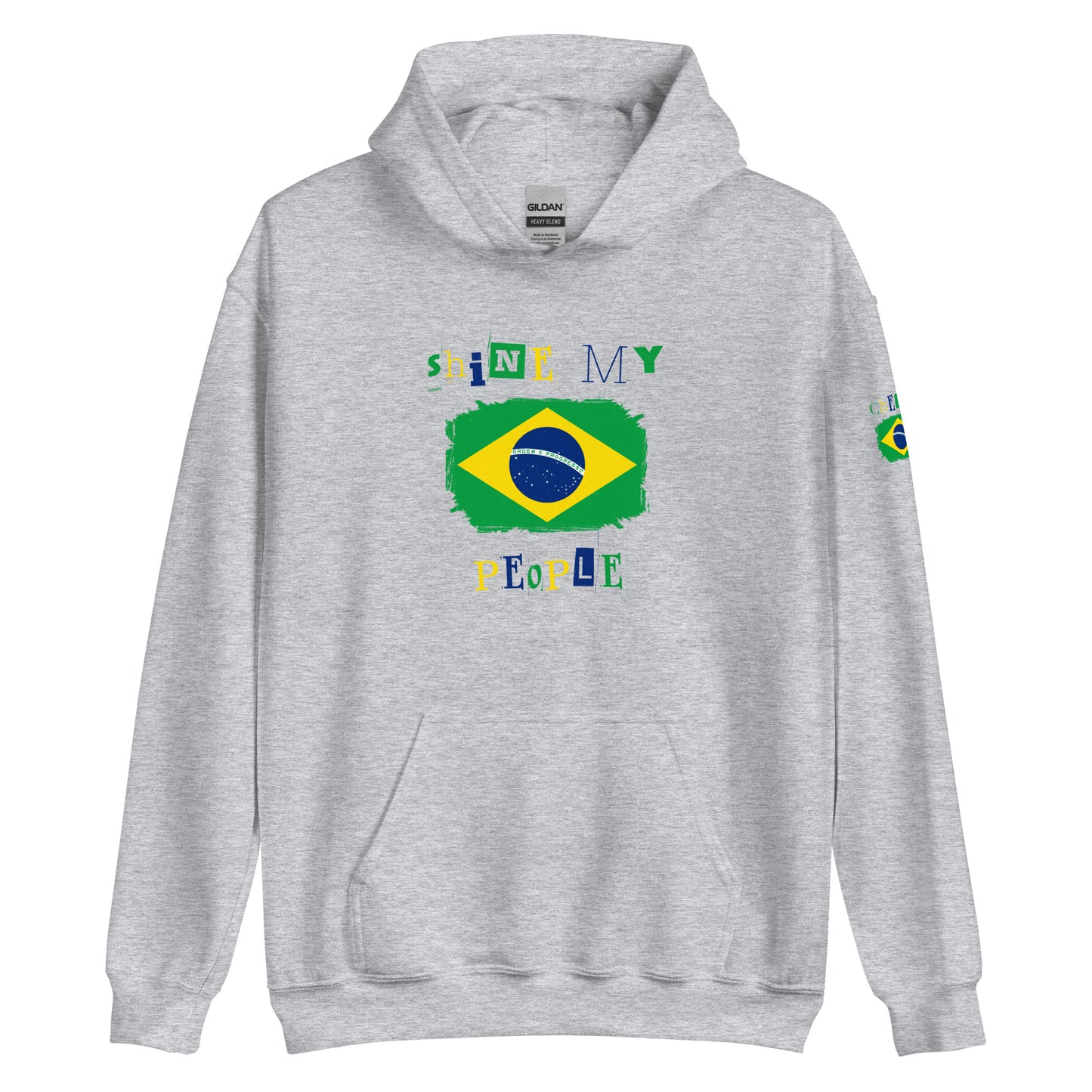 Shine My People Brasil I, Unisex Hoodie