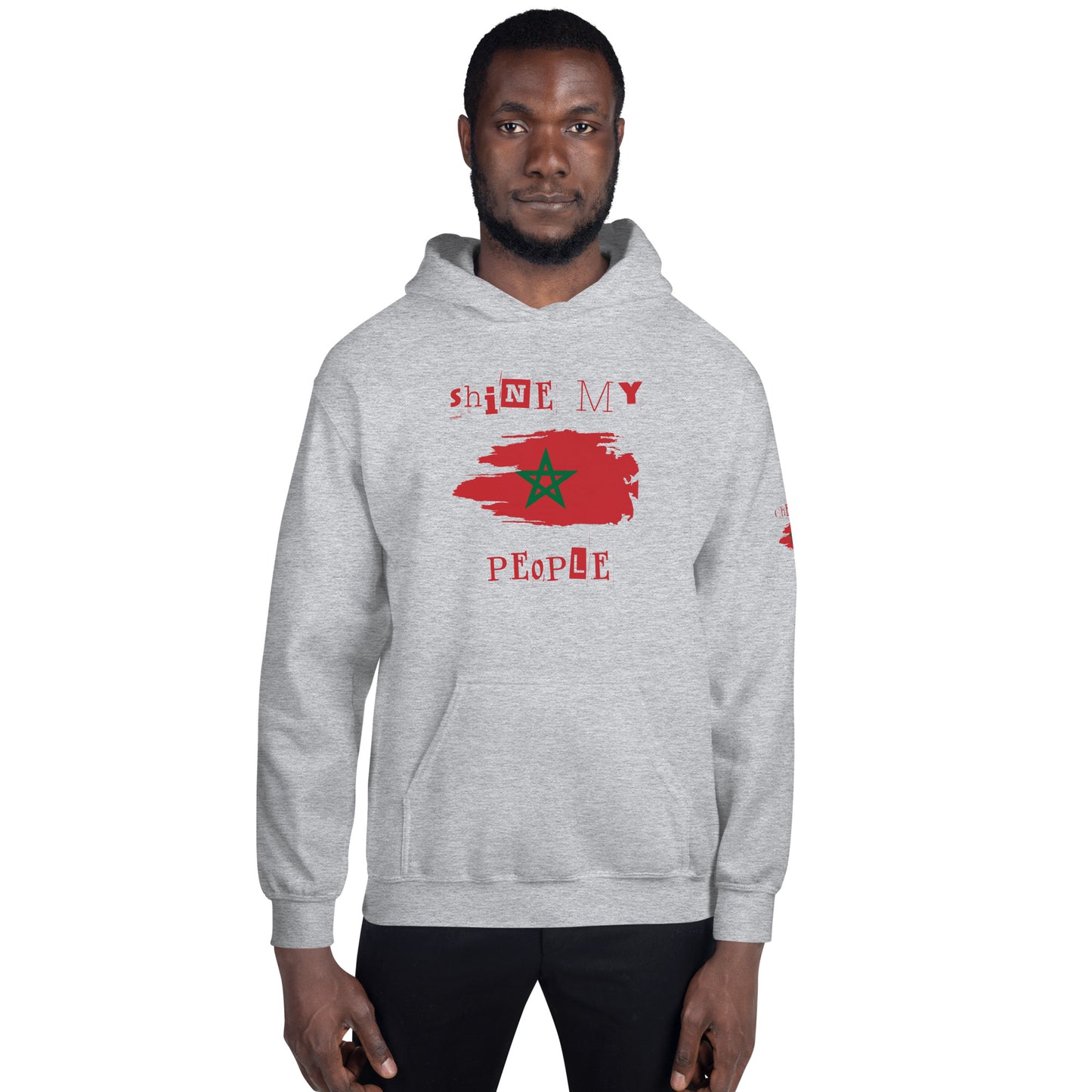 Shine My People Morocco I, Unisex Hoodie