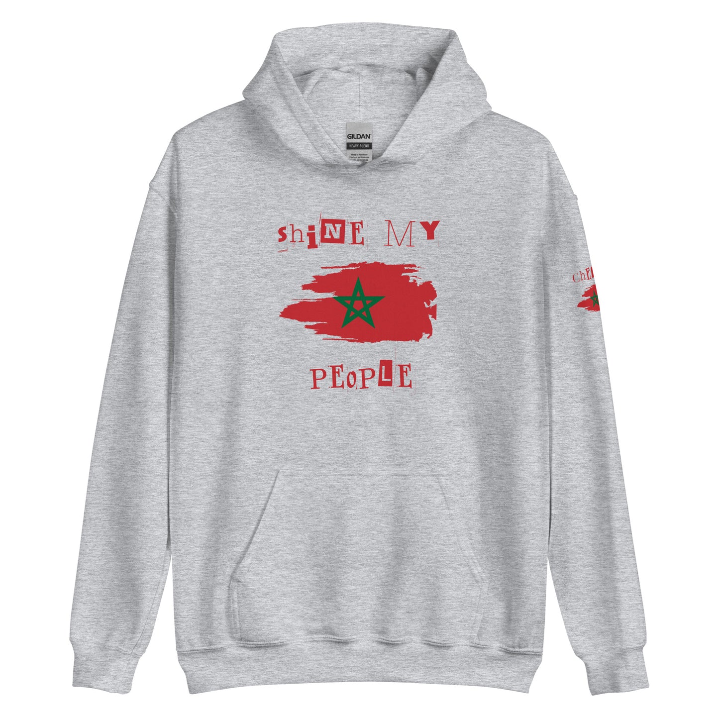 Shine My People Morocco I, Unisex Hoodie