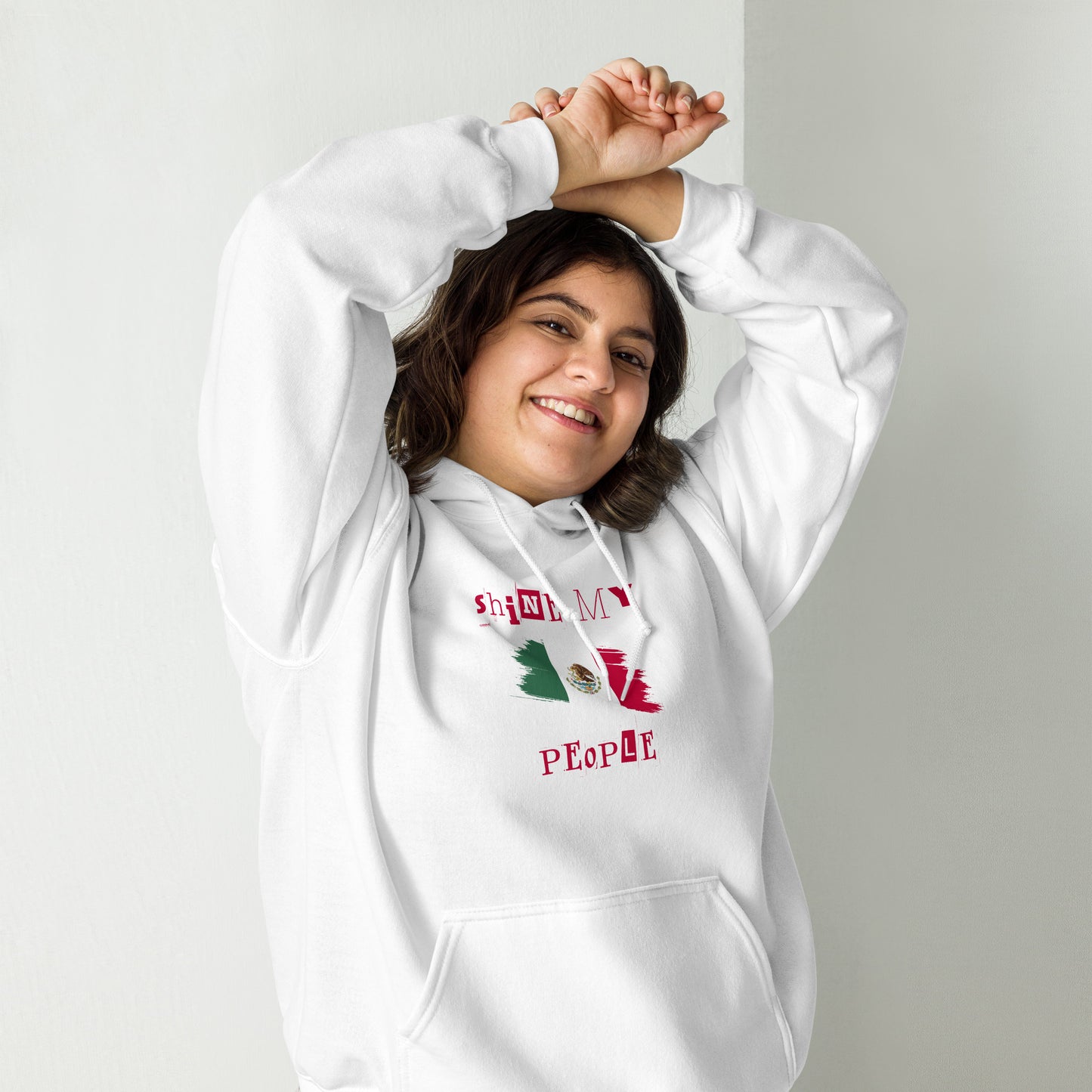 Shine My People Mexico II, Unisex Hoodie
