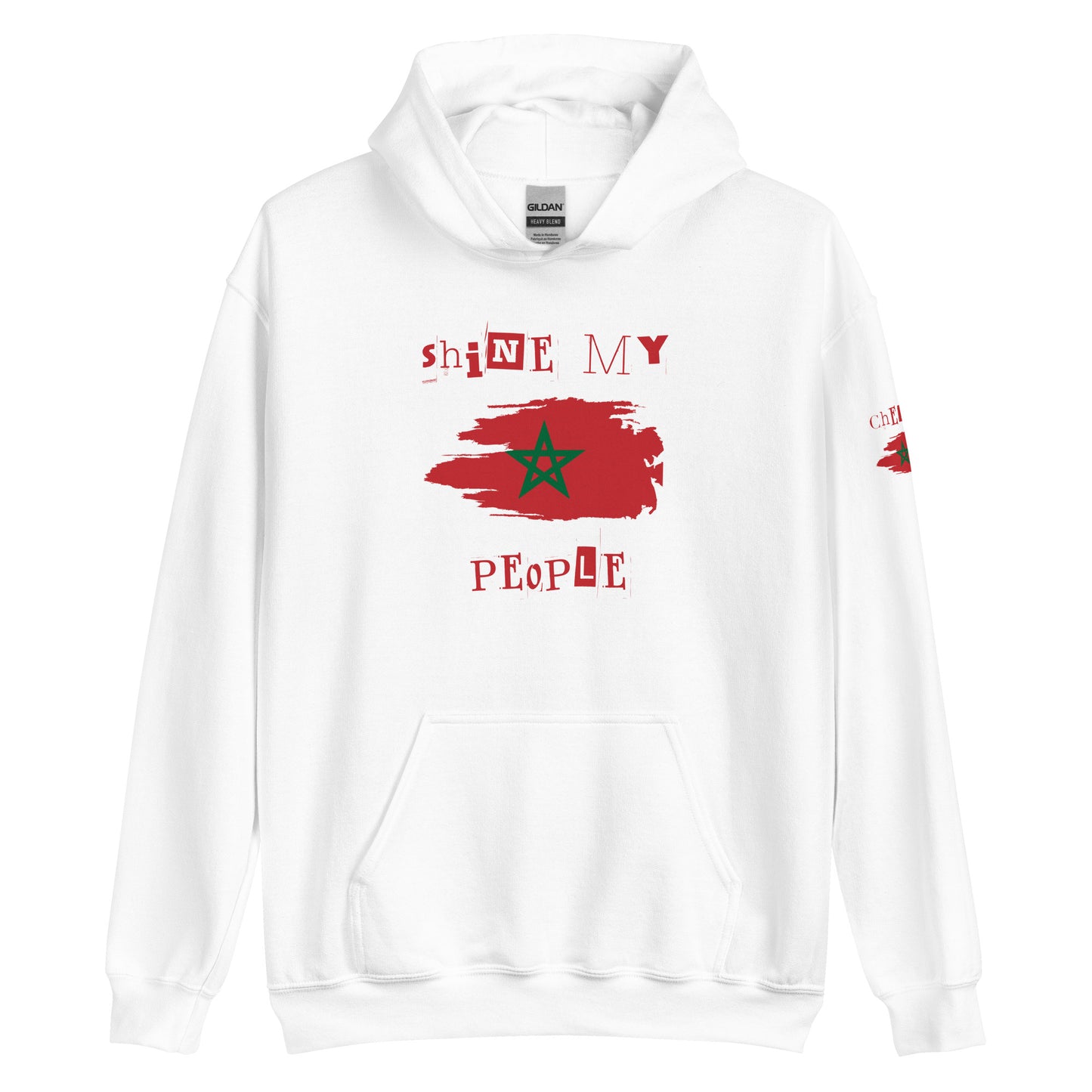 Shine My People Morocco I, Unisex Hoodie
