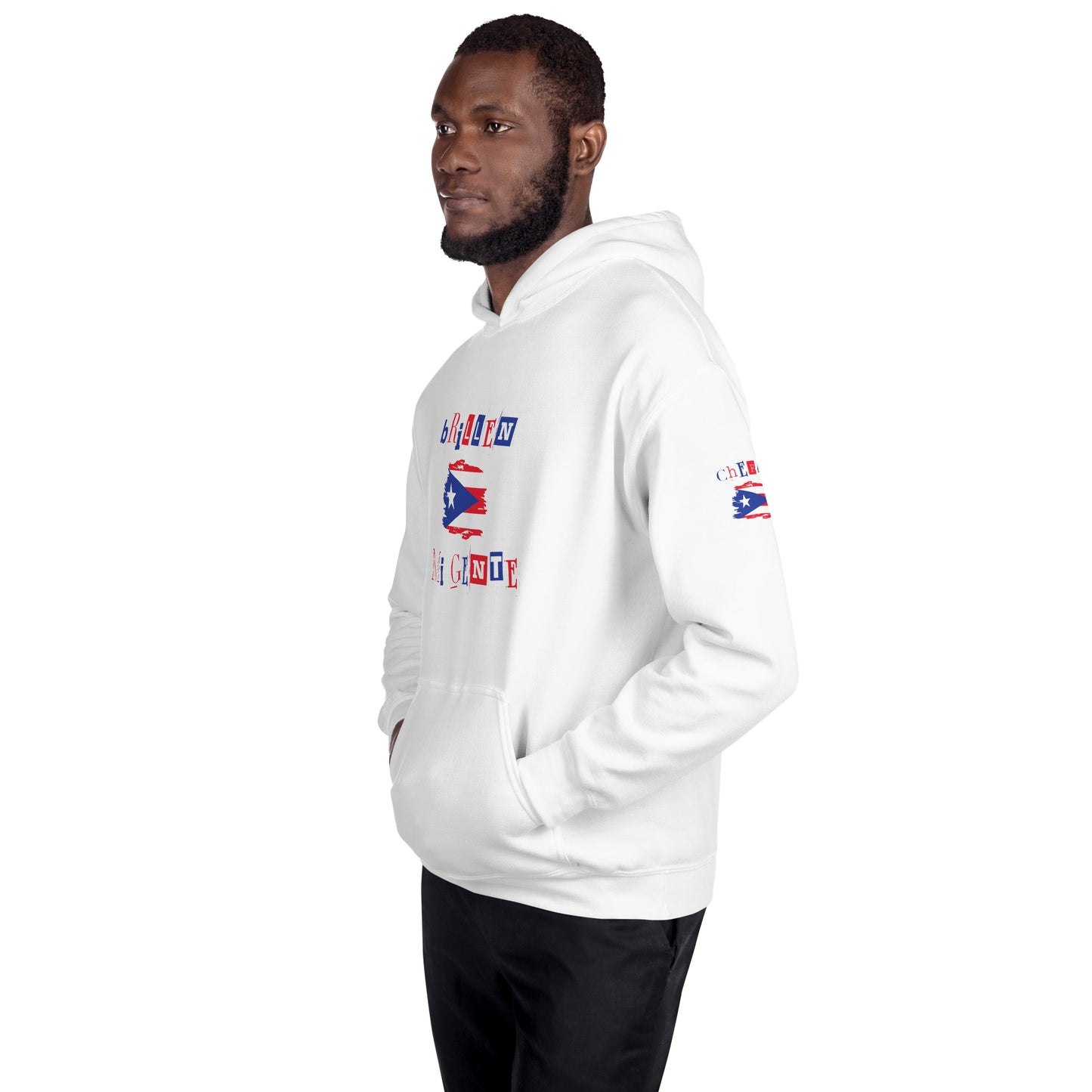 Brillen Mi Gente Puerto Rico I, Unisex Hoodie