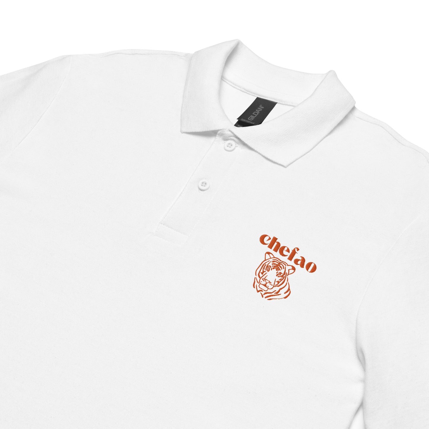 Chefao Tiger I, Unisex pique polo shirt