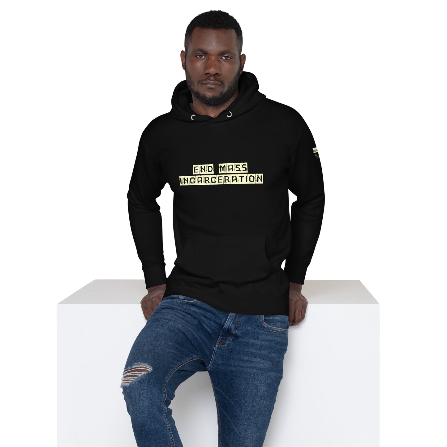 Chefao End Mass Incarceration I, Unisex Hoodie
