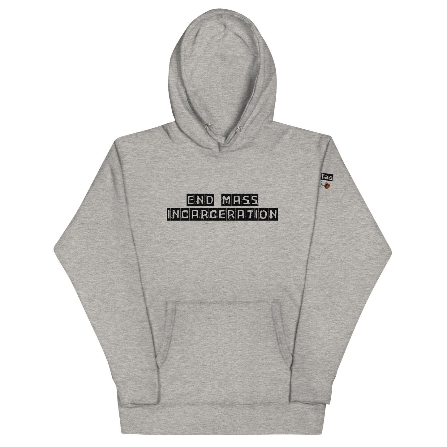 Chefao End Mass Incarceration I, Unisex Hoodie