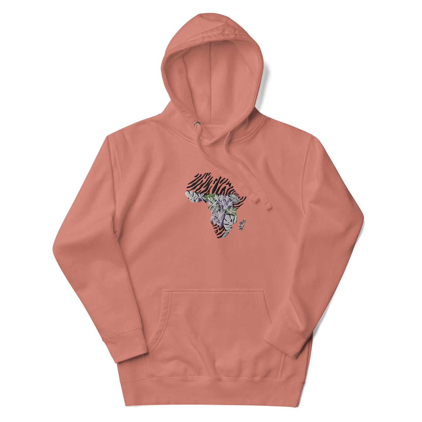 Chefao Africa Botanical I, Embroidered Unisex Hoodie