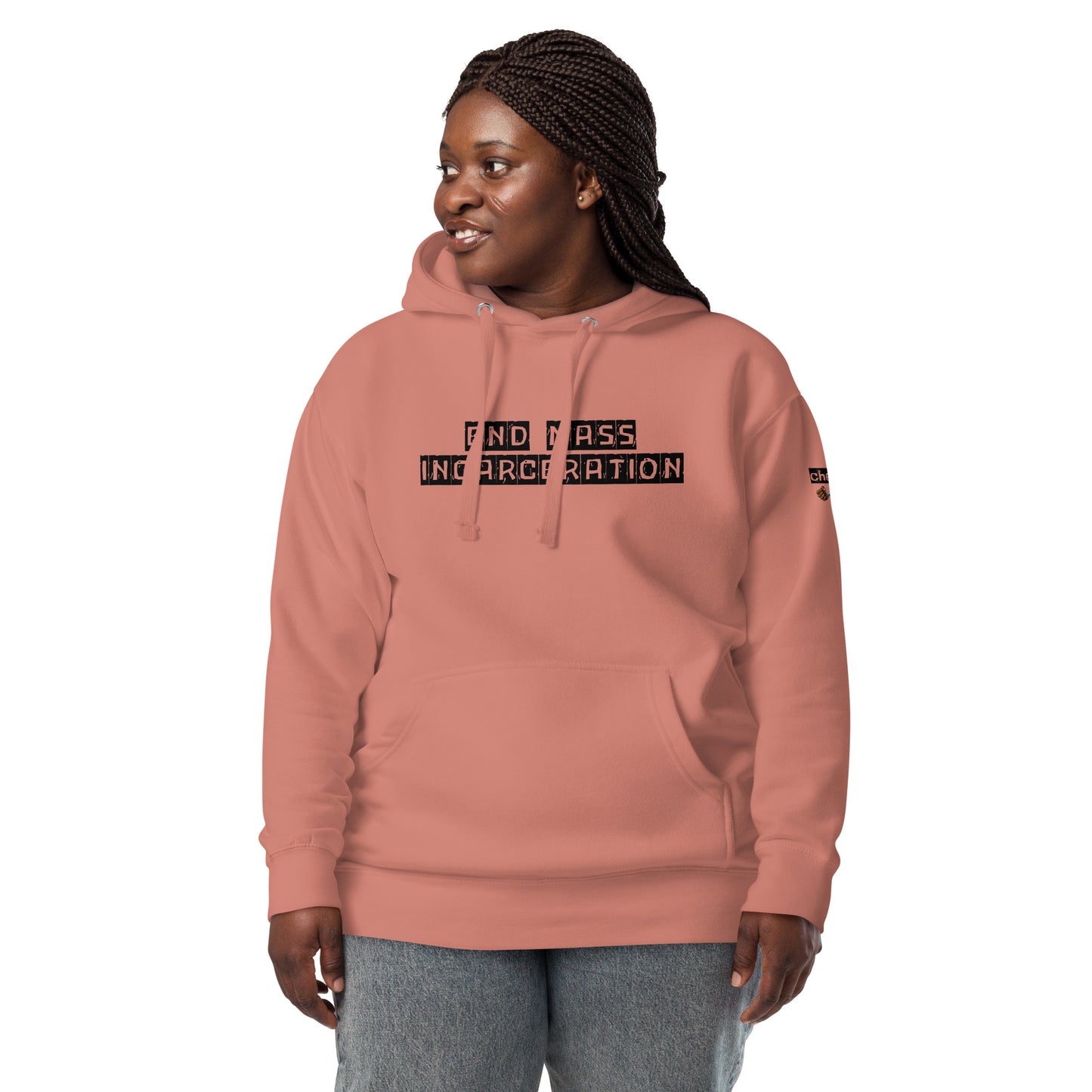 Chefao End Mass Incarceration I, Unisex Hoodie