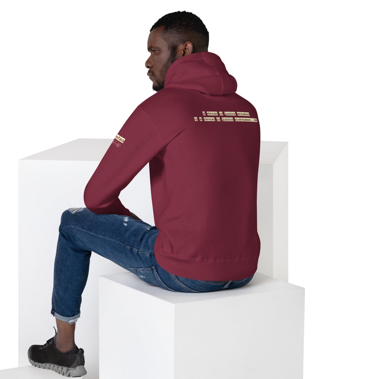 Chefao End Mass Incarceration I, Unisex Hoodie