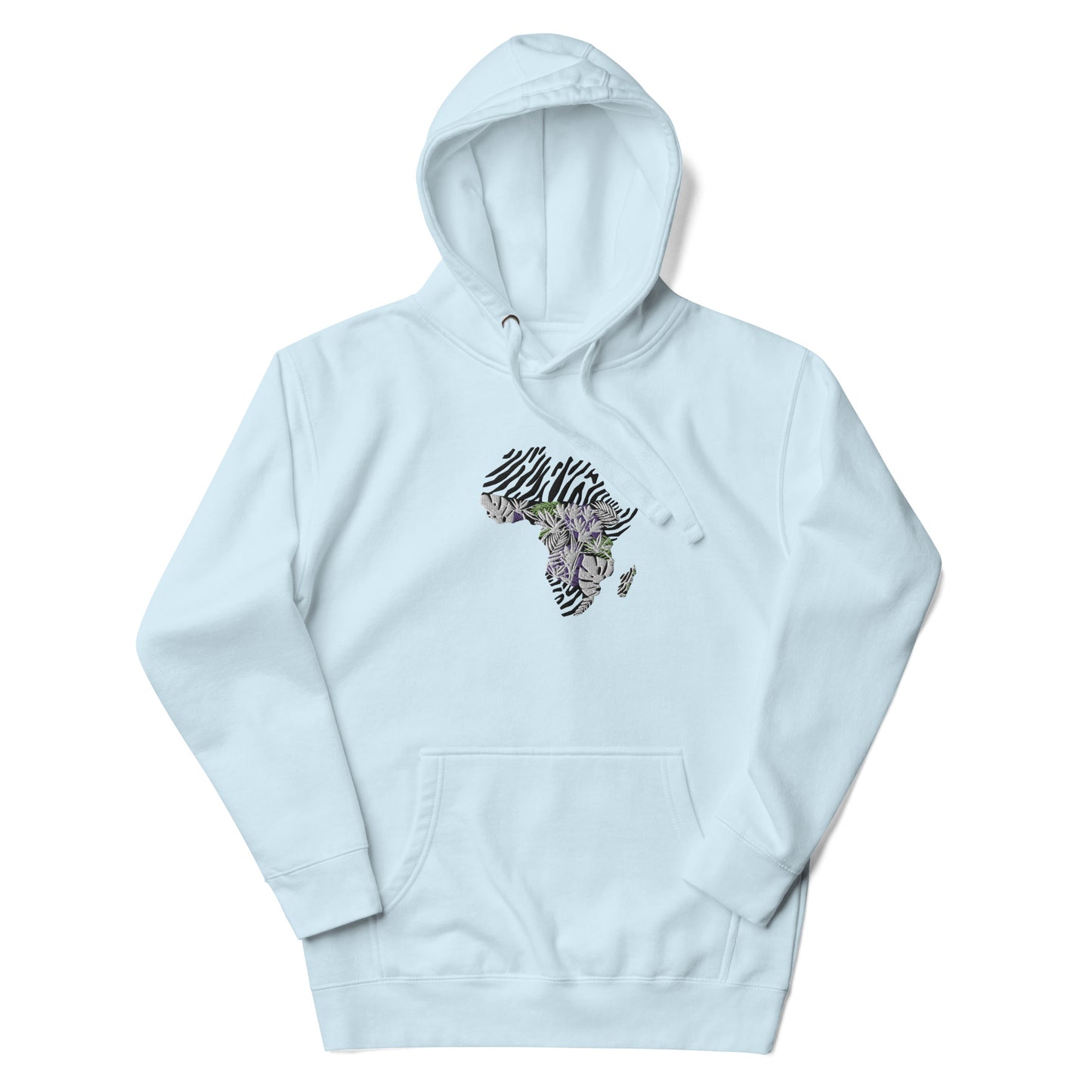 Chefao Africa Botanical I, Embroidered Unisex Hoodie