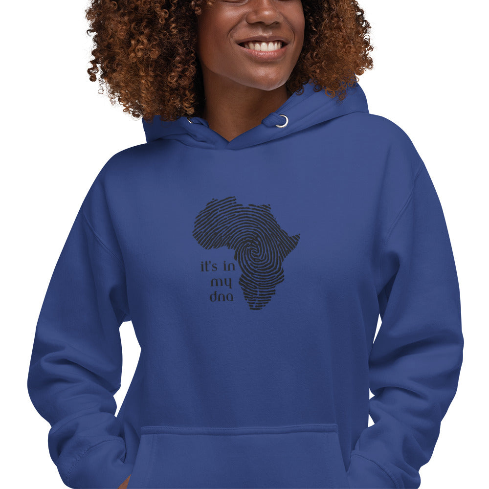 Chefao It's In My DNA I, Embroidered Unisex Hoodie