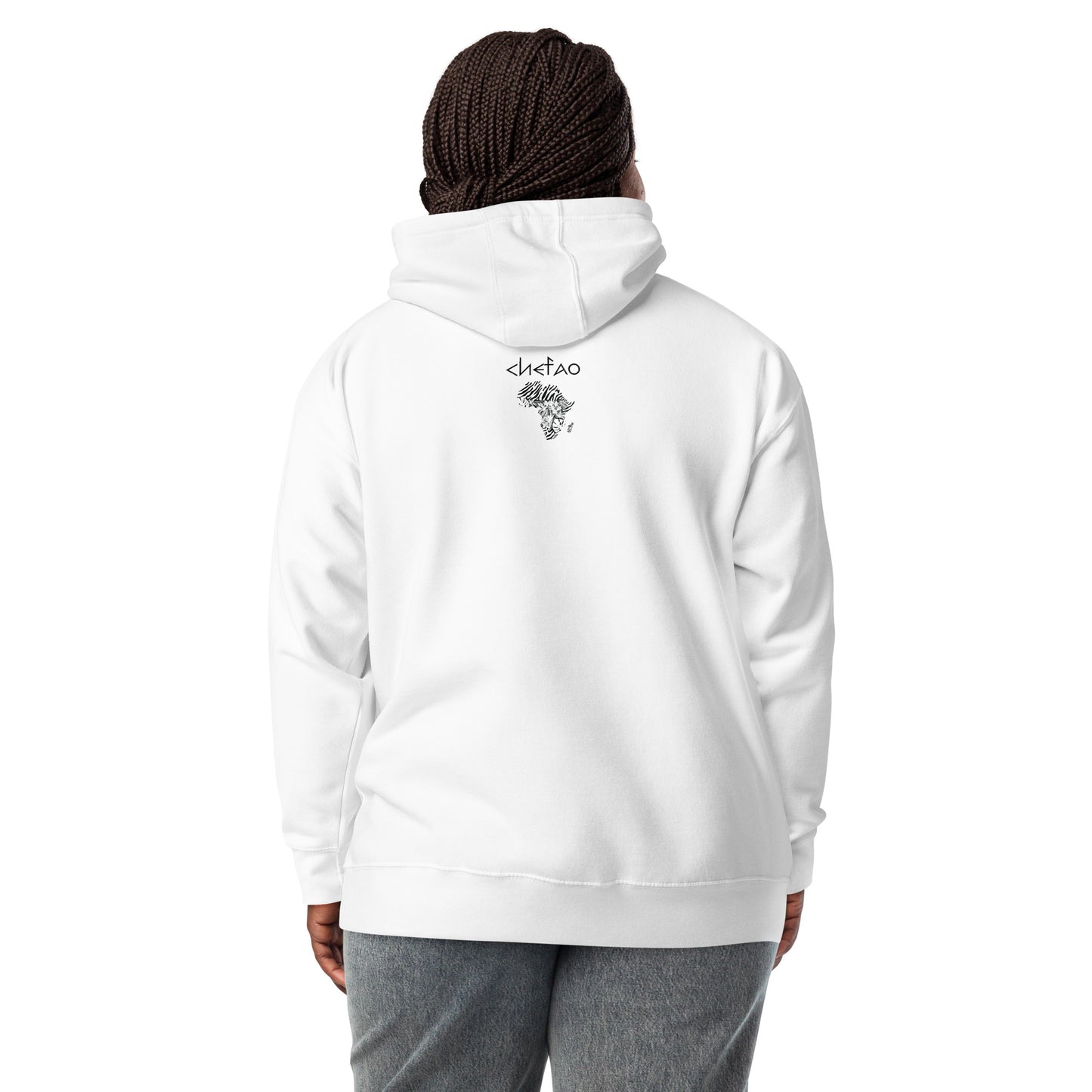Chefao Africa Botanical I, Embroidered Unisex Hoodie