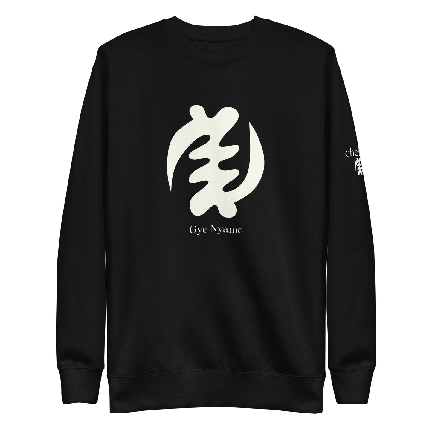 Chefao Gye Nyame I, Unisex Premium Sweatshirt