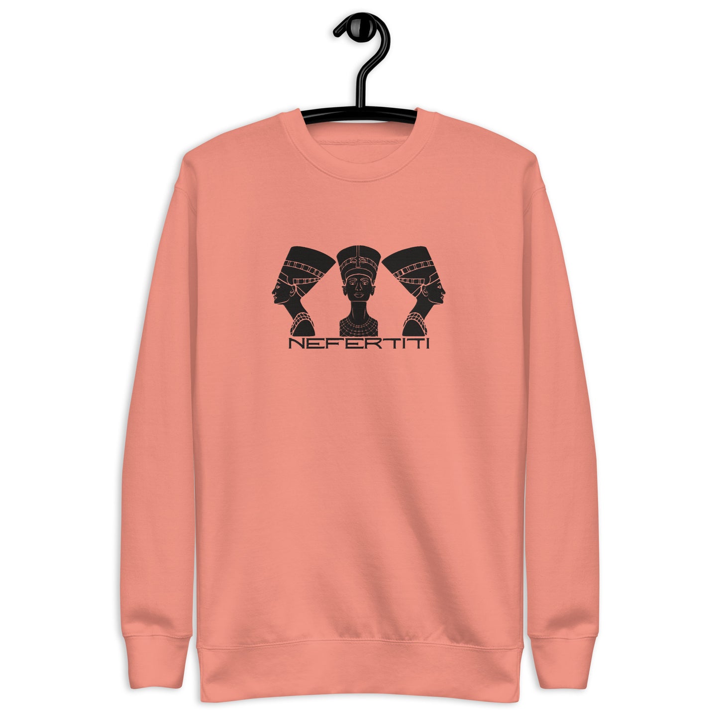Nefertiti I, Embroidered Unisex Premium Sweatshirt