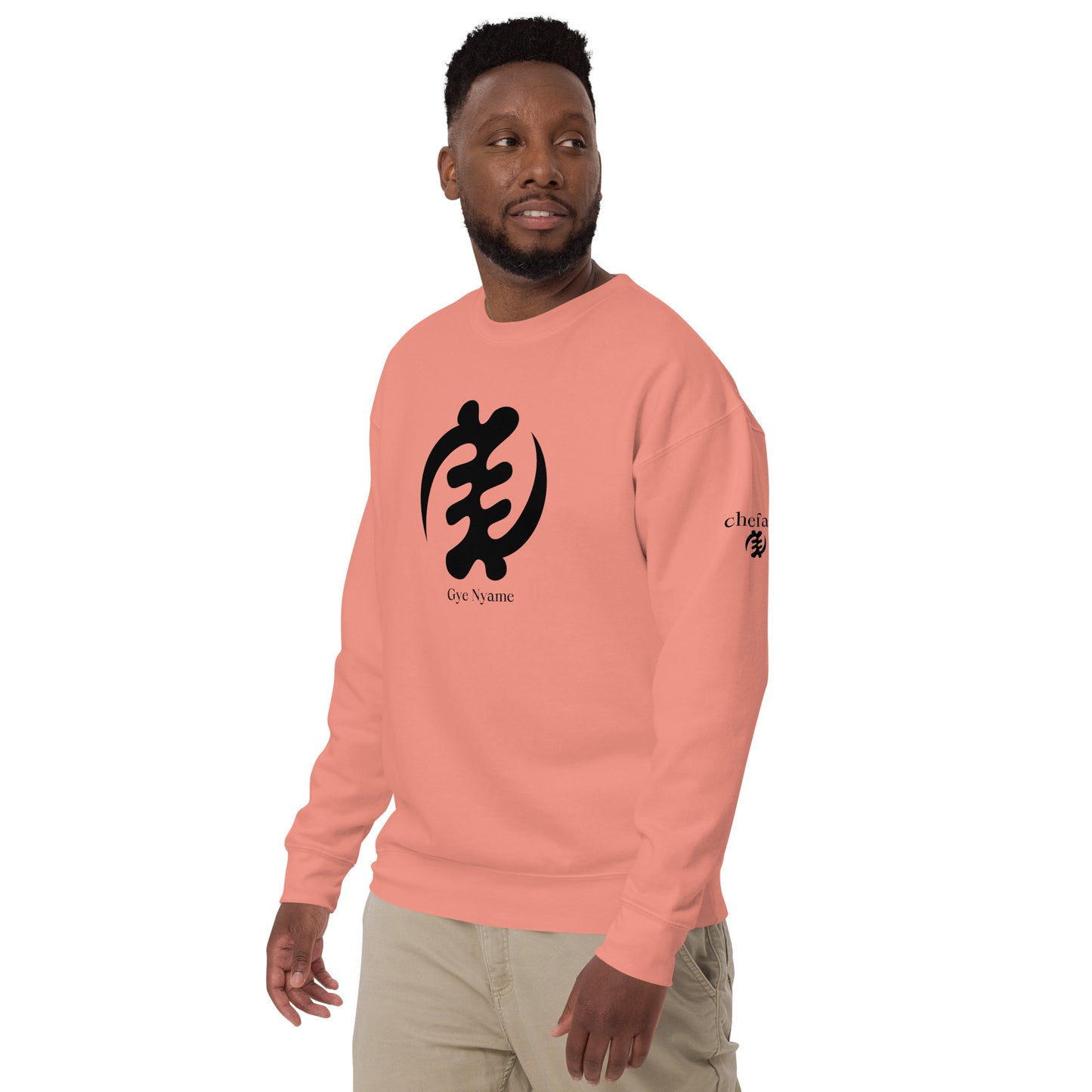 Chefao Gye Nyame I, Unisex Premium Sweatshirt