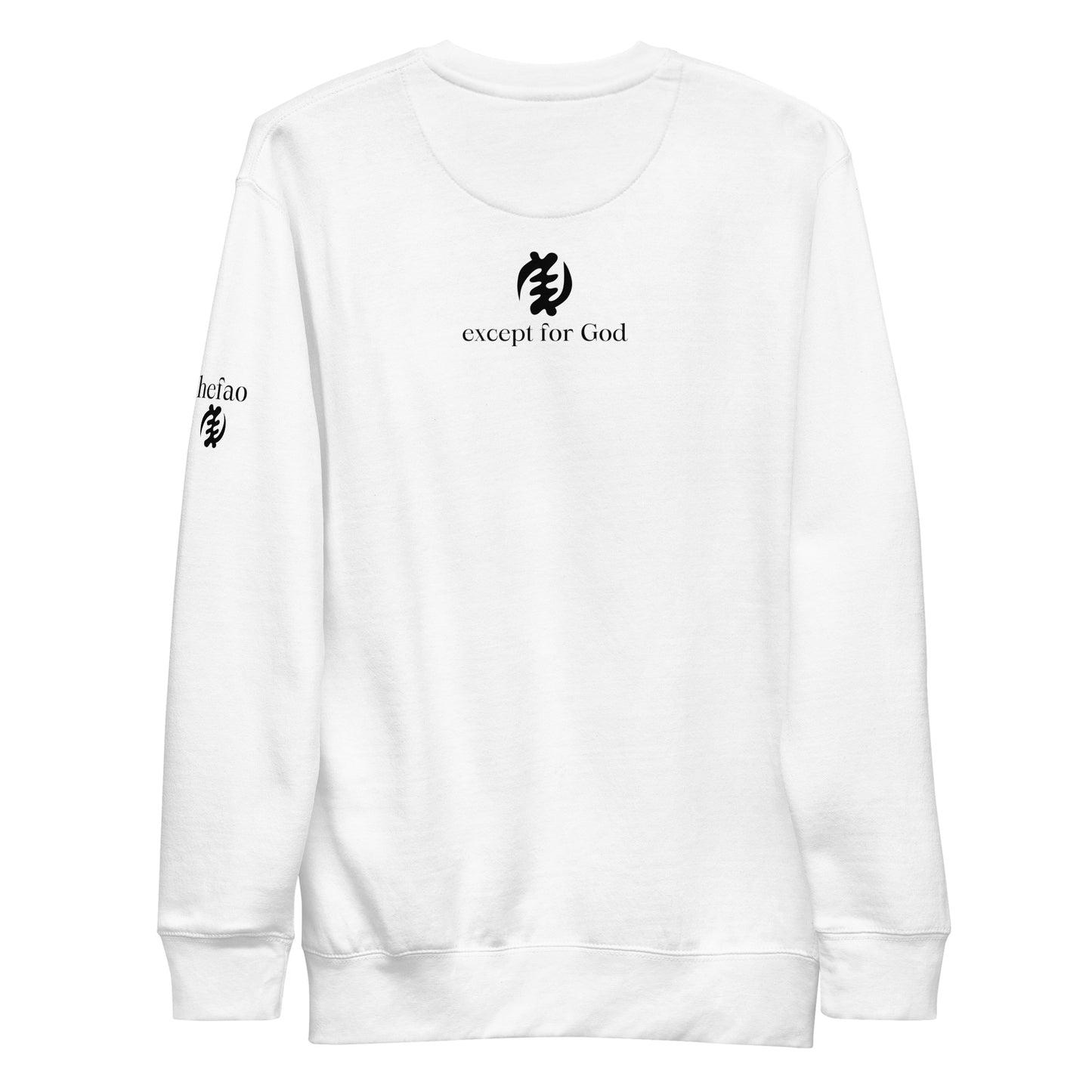 Chefao Gye Nyame I, Unisex Premium Sweatshirt