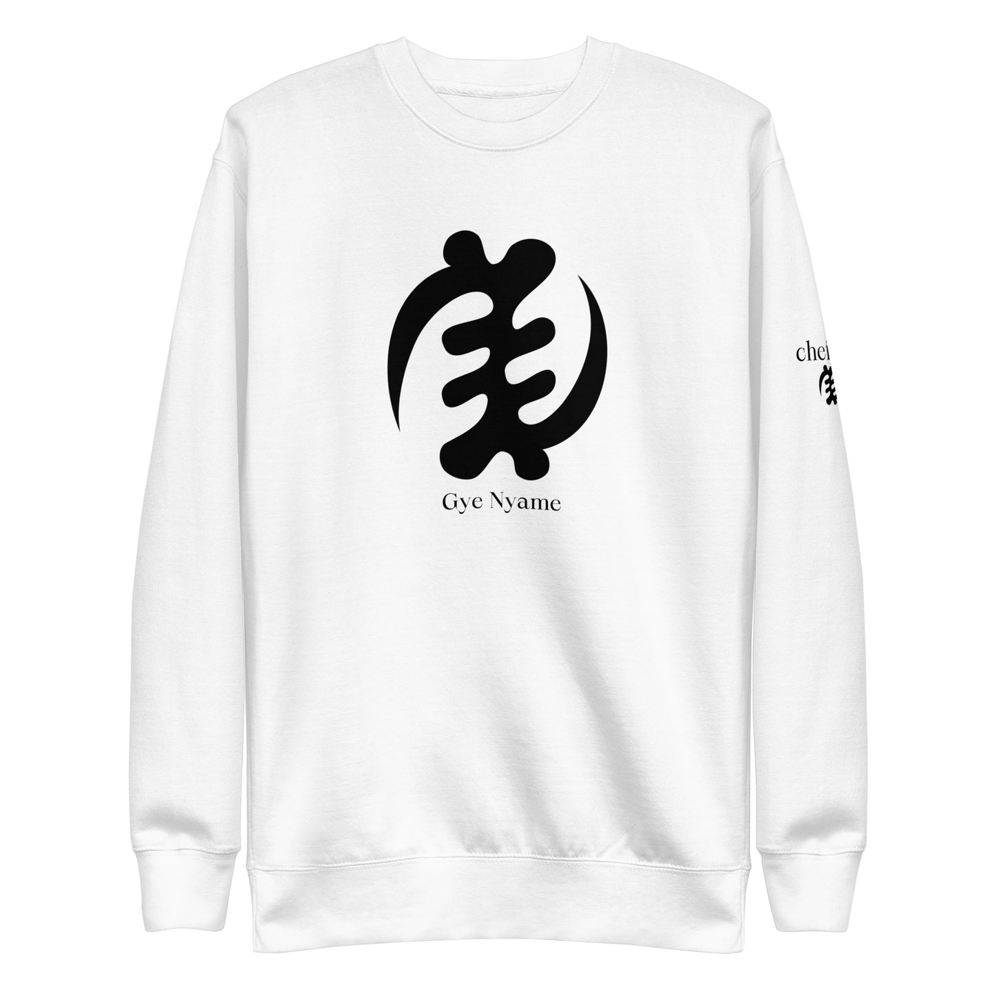 Chefao Gye Nyame I, Unisex Premium Sweatshirt