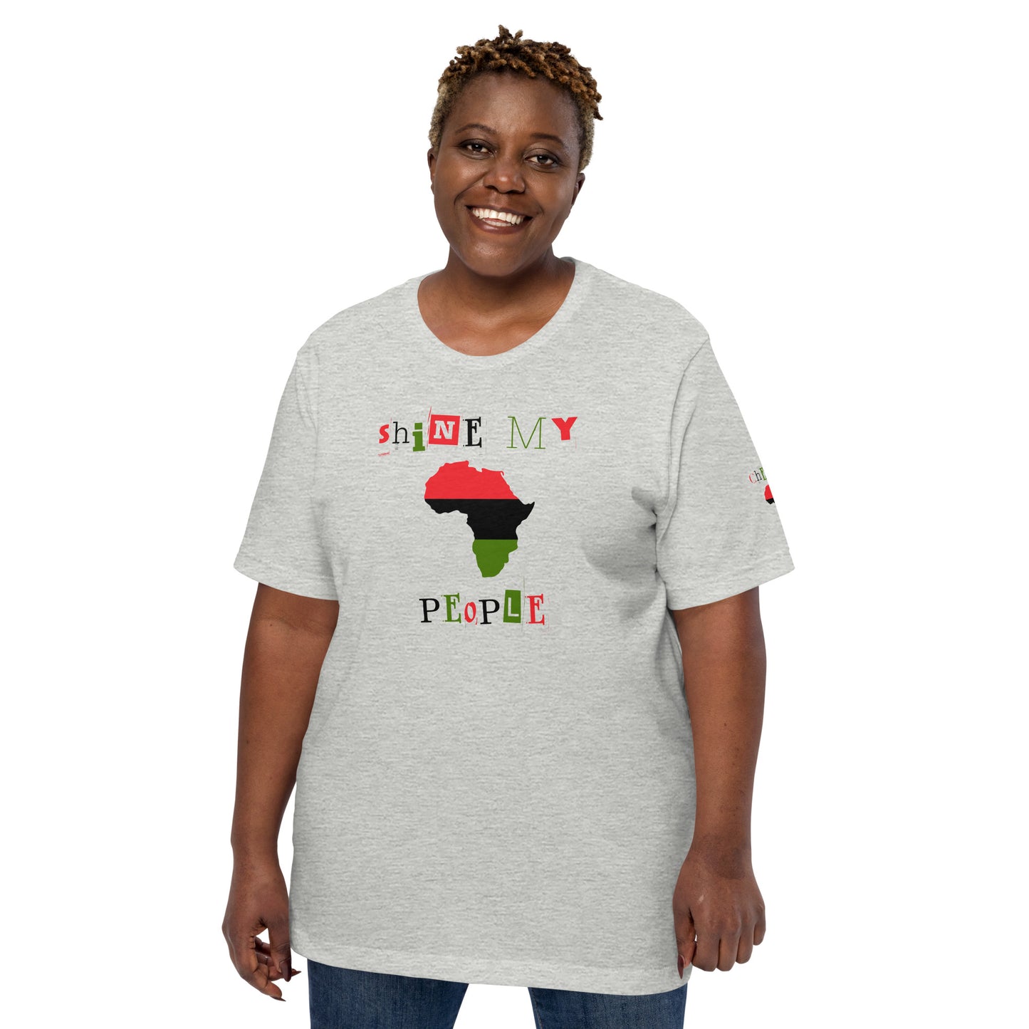 Shine My People Pan Africa I, Unisex t-shirt