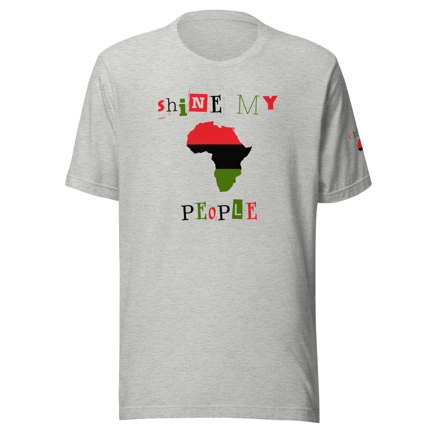 Shine My People Pan Africa I, Unisex t-shirt