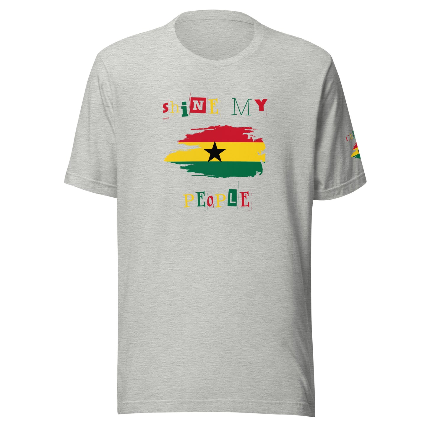 Shine My People Ghana I, Unisex t-shirt