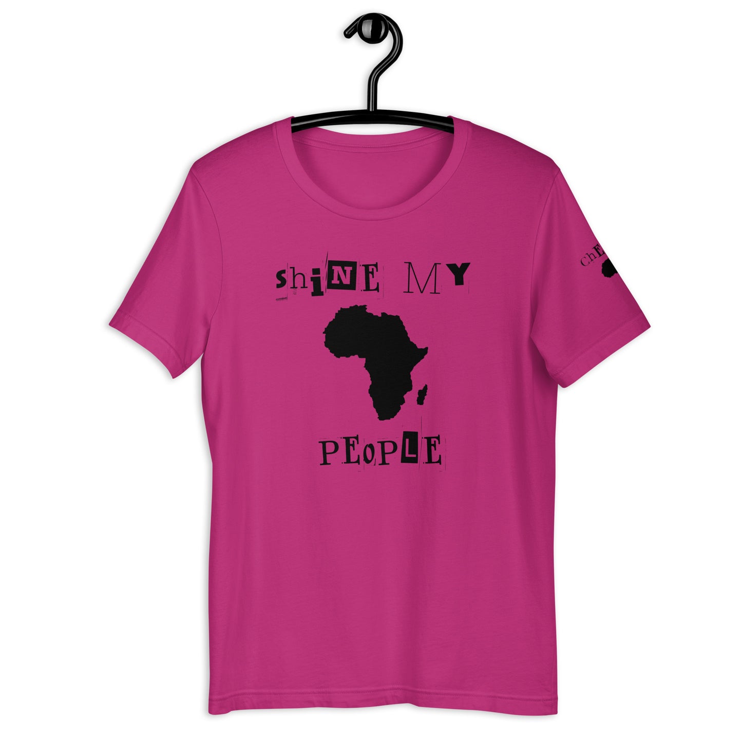 Shine My People Africa I, Unisex t-shirt