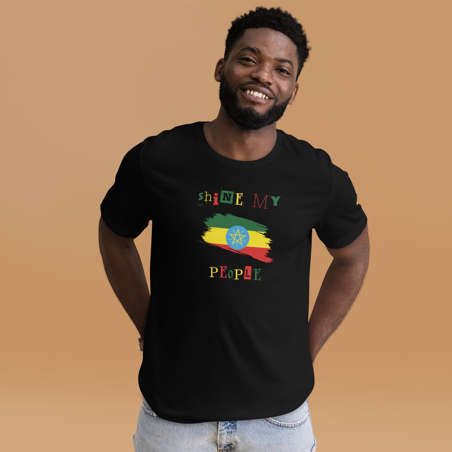 Shine My People Ethiopia I, Unisex t-shirt