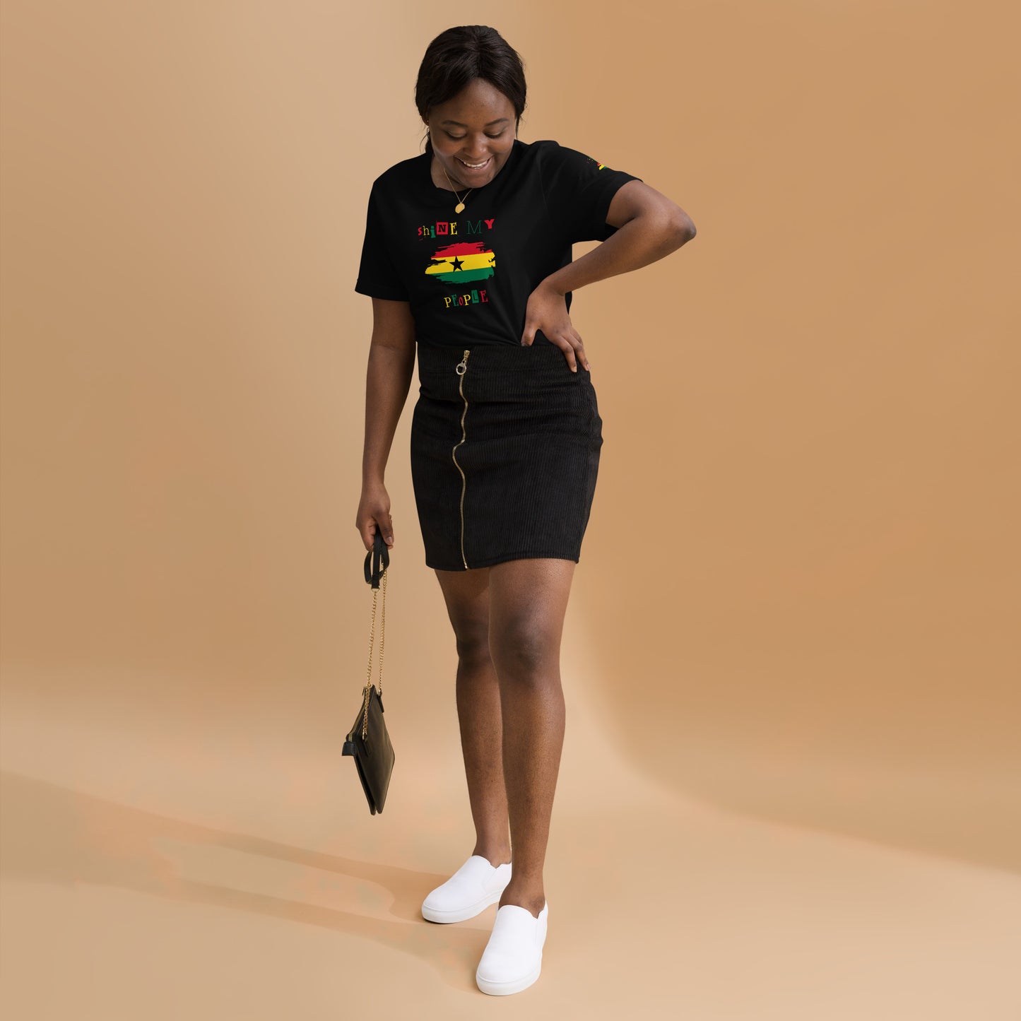 Shine My People Ghana I, Unisex t-shirt