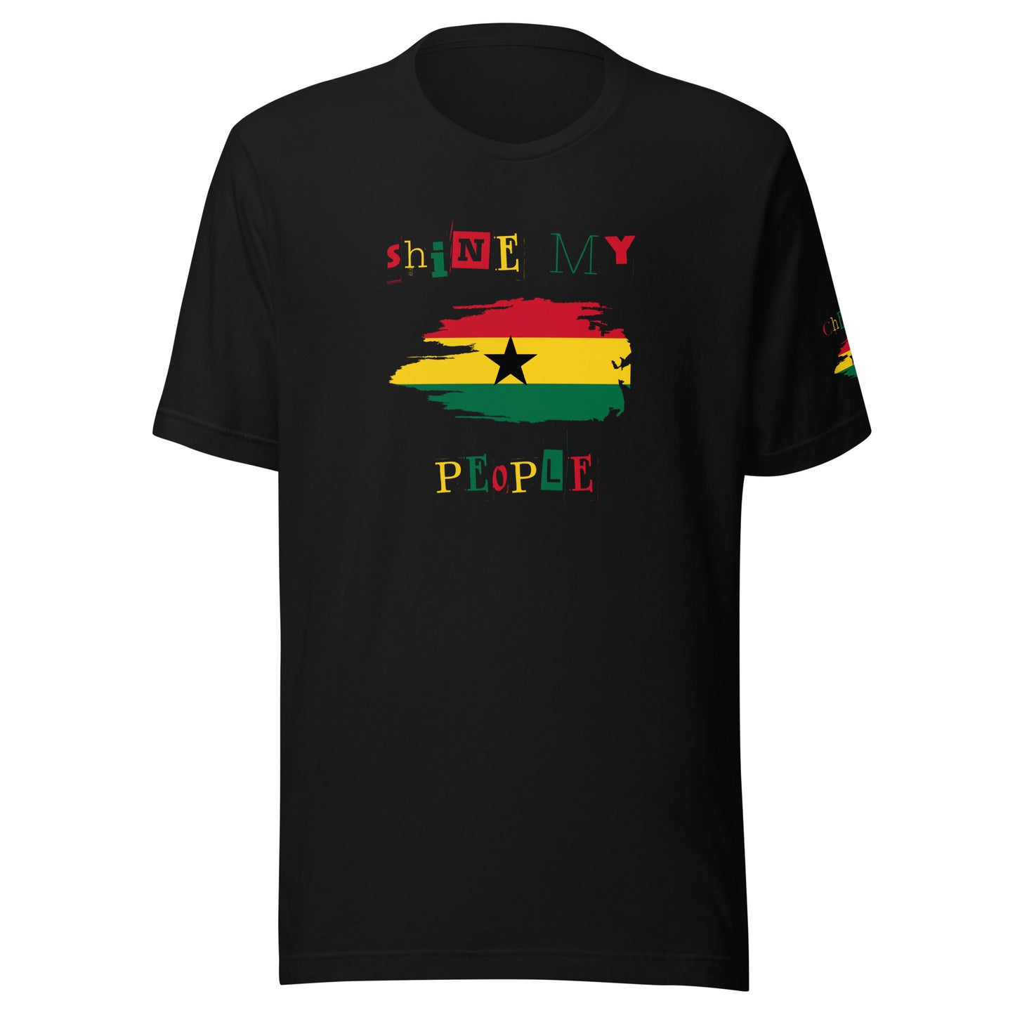 Shine My People Ghana I, Unisex t-shirt