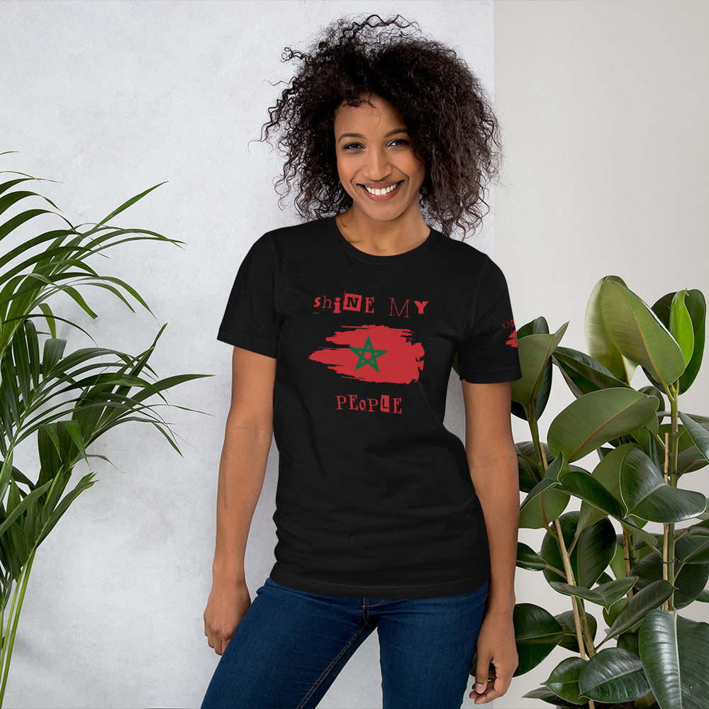 Shine My People Morocco I, Unisex t-shirt