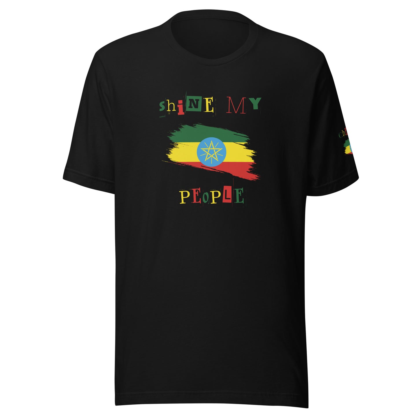 Shine My People Ethiopia I, Unisex t-shirt