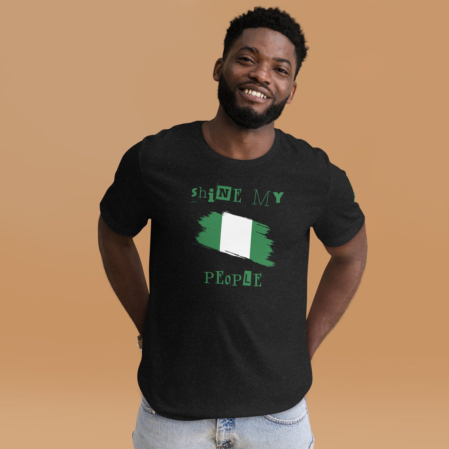Shine My People Nigeria I, Unisex t-shirt