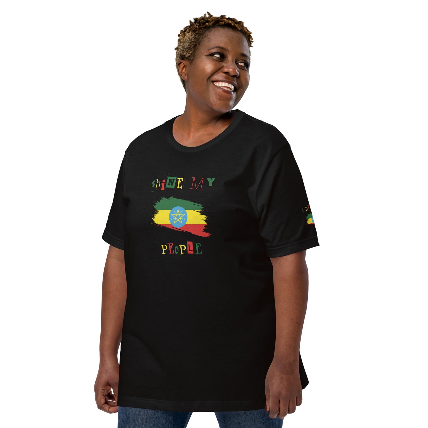 Shine My People Ethiopia I, Unisex t-shirt