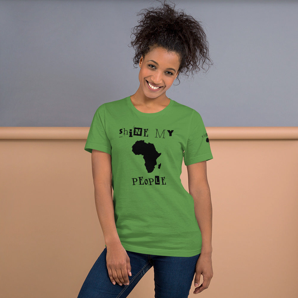 Shine My People Africa I, Unisex t-shirt