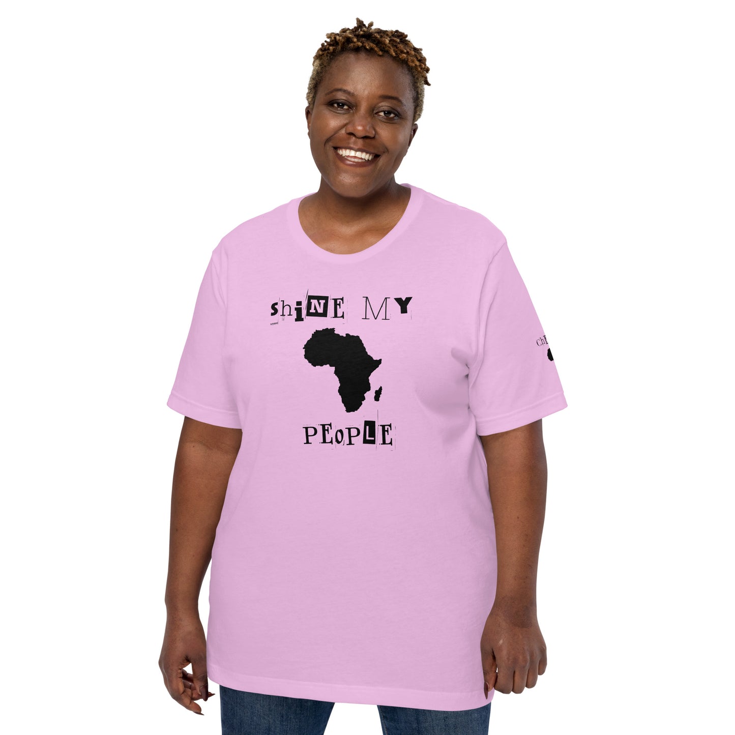 Shine My People Africa I, Unisex t-shirt