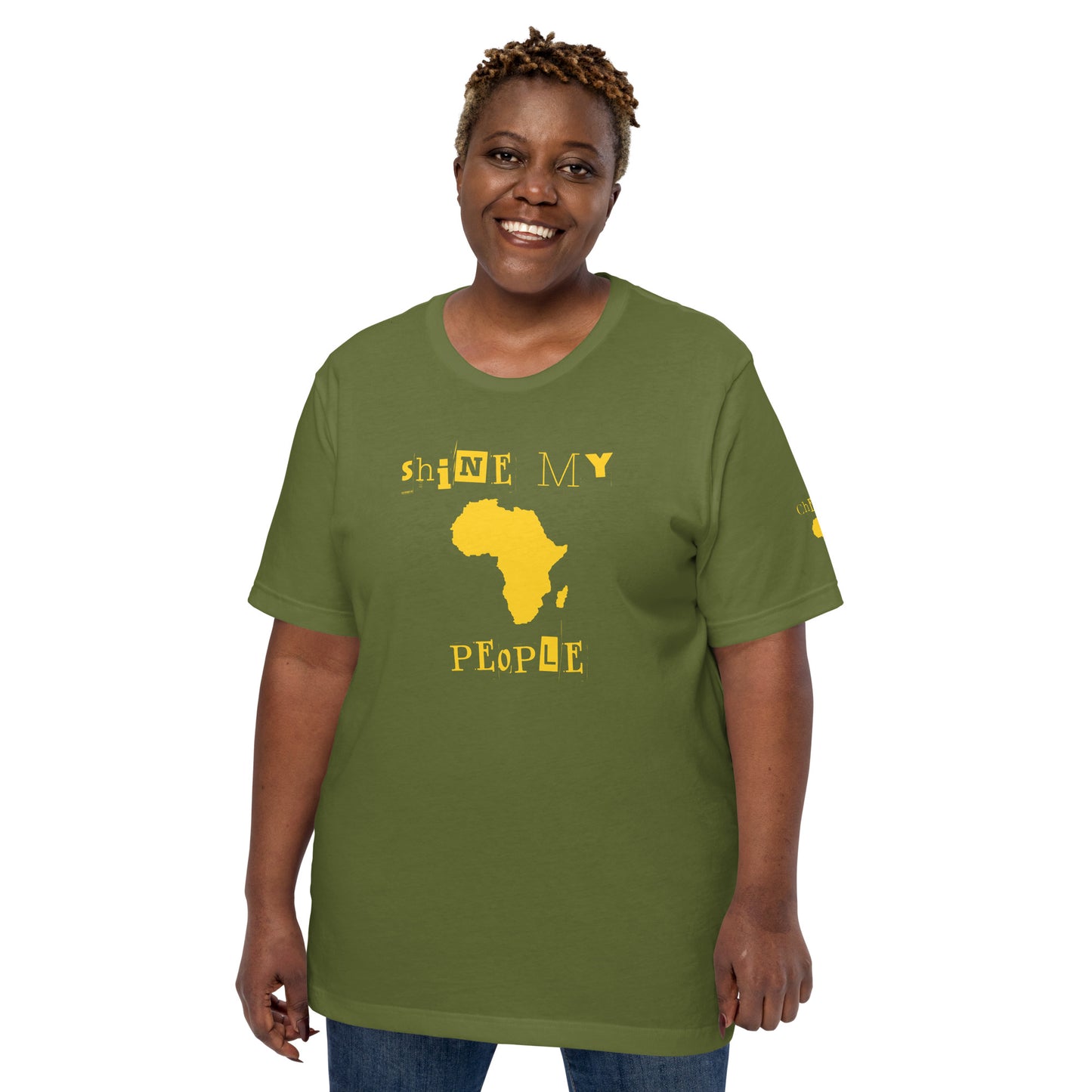 Shine My People Africa I, Unisex t-shirt