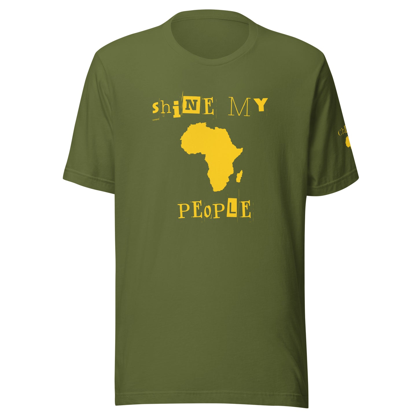 Shine My People Africa I, Unisex t-shirt