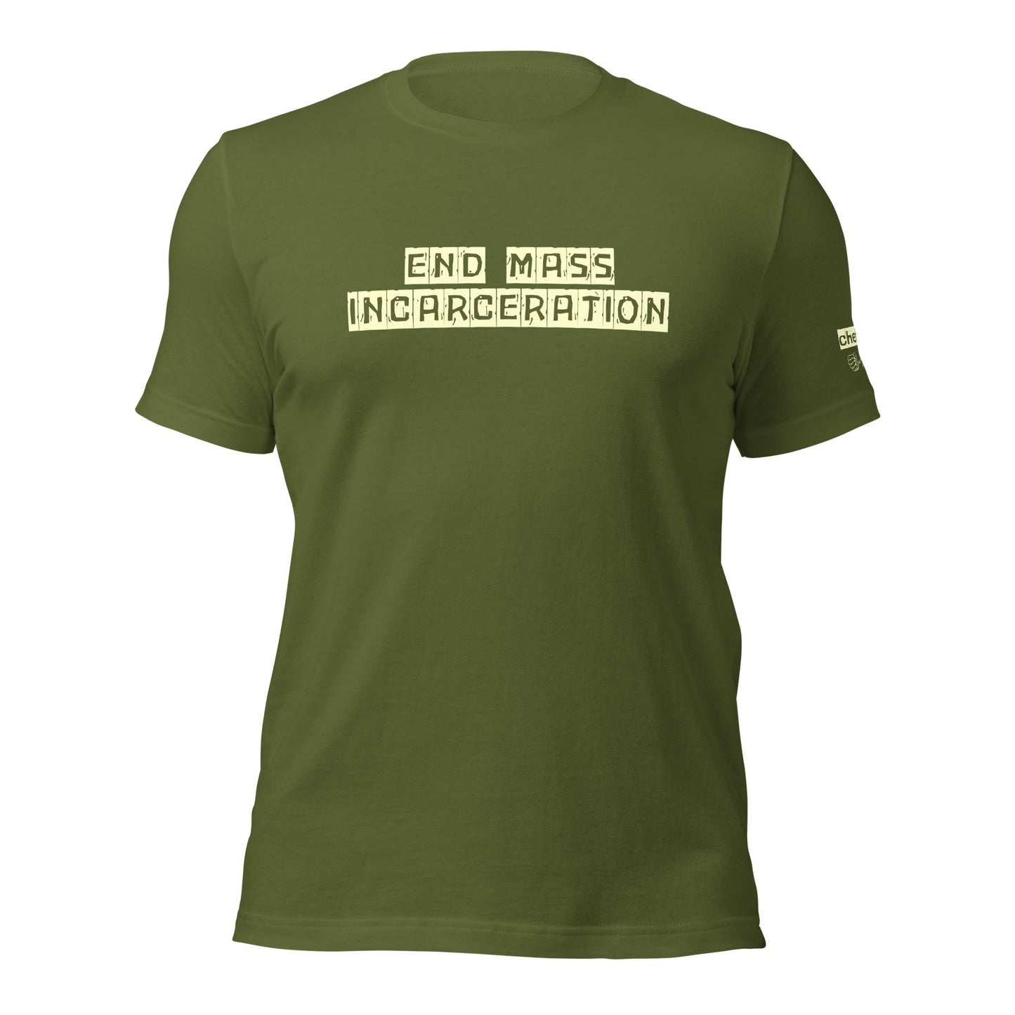 Chefao End Mass Incarceration I, Unisex t-shirt