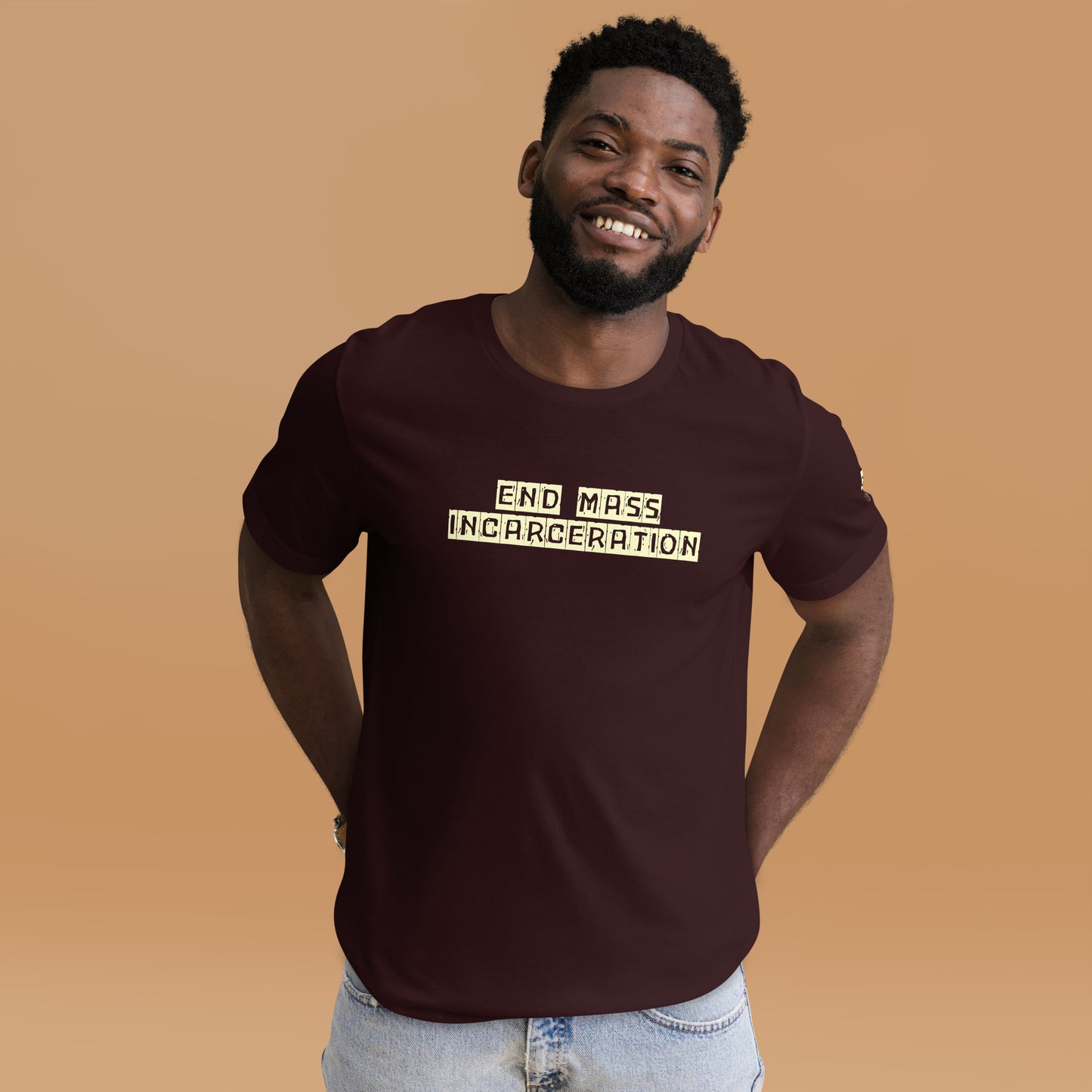 Chefao End Mass Incarceration I, Unisex t-shirt