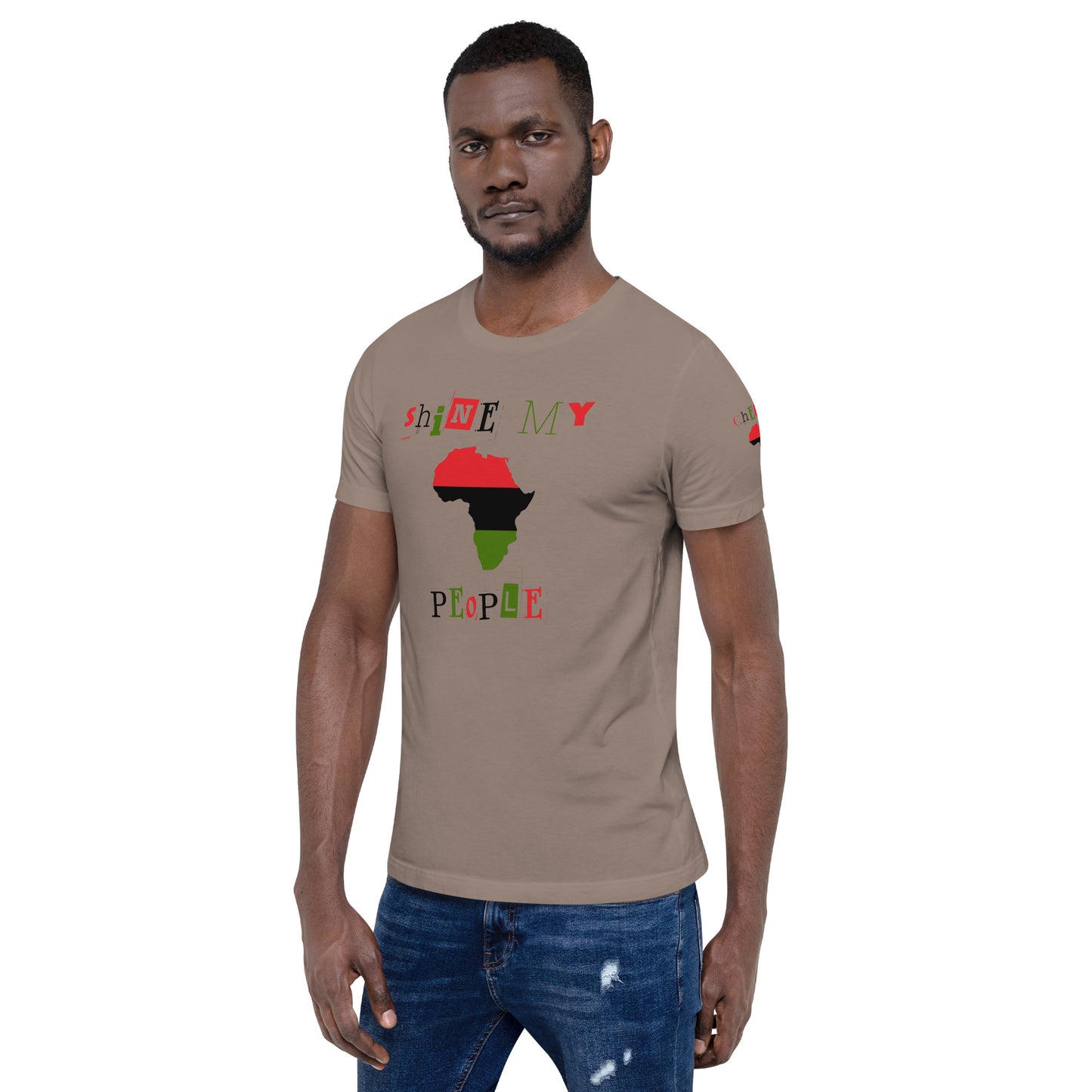 Shine My People Pan Africa I, Unisex t-shirt