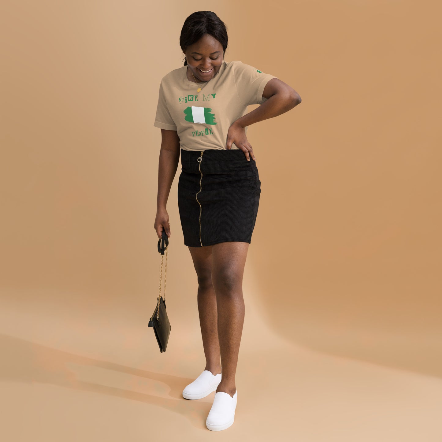 Shine My People Nigeria I, Unisex t-shirt