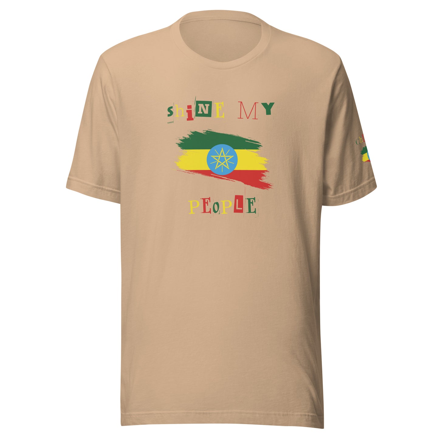 Shine My People Ethiopia I, Unisex t-shirt