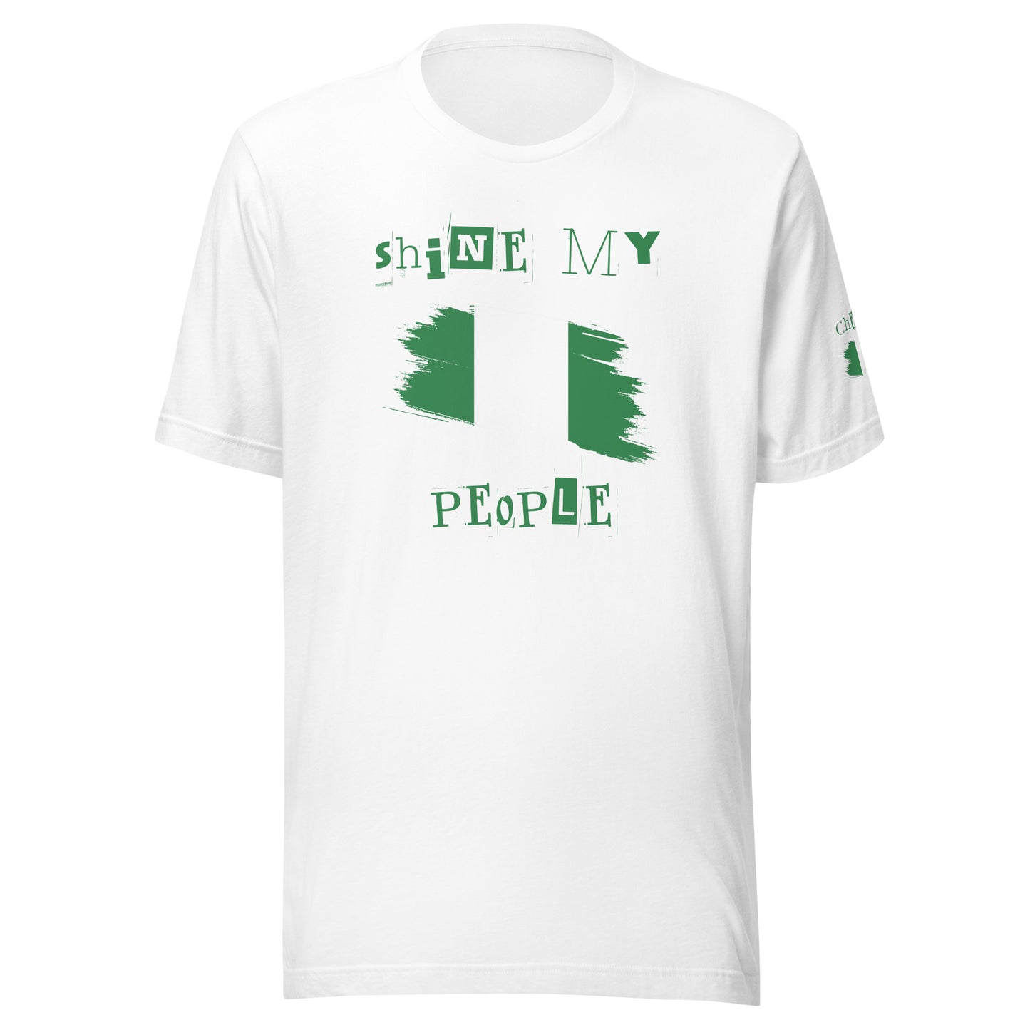 Shine My People Nigeria I, Unisex t-shirt