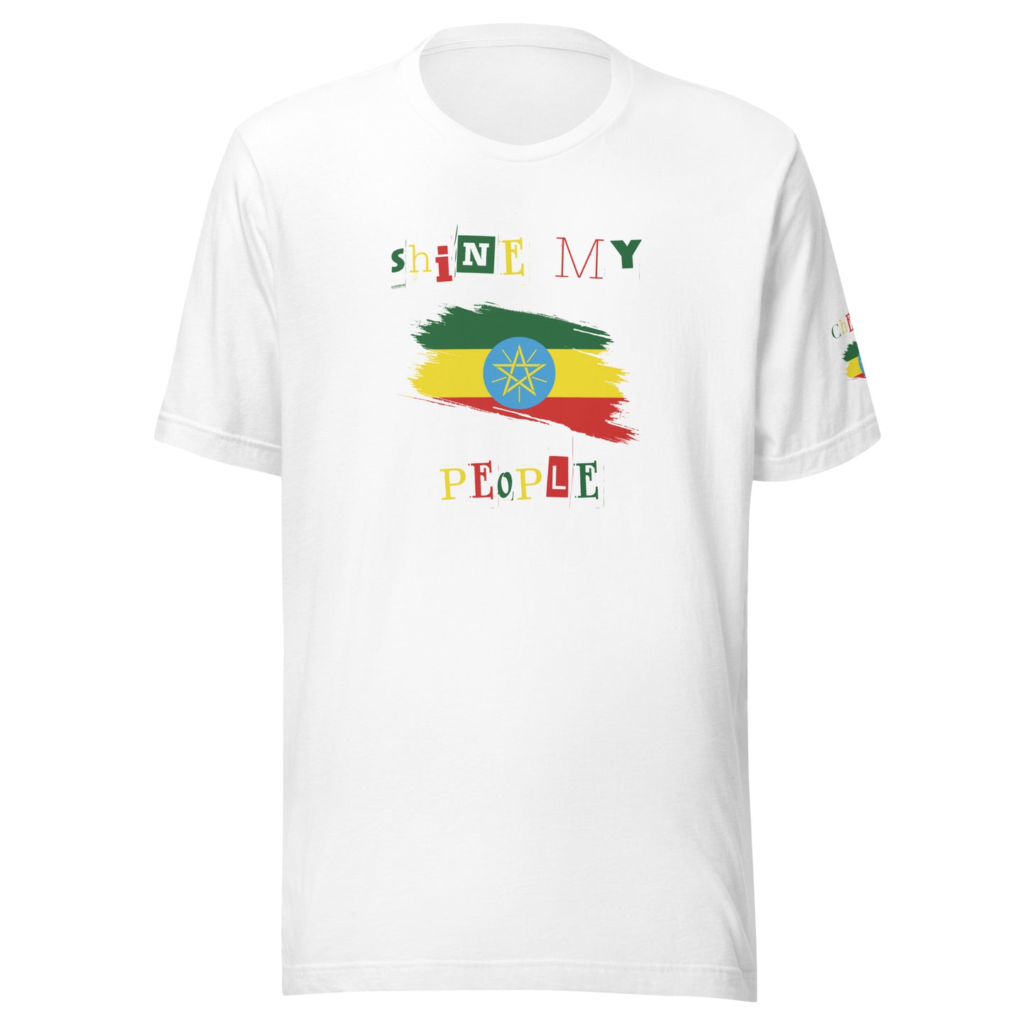 Shine My People Ethiopia I, Unisex t-shirt
