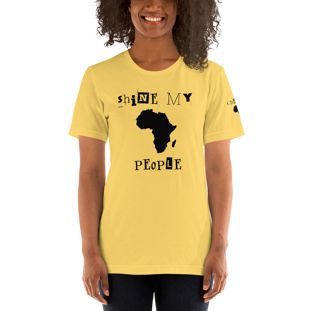 Shine My People Africa I, Unisex t-shirt