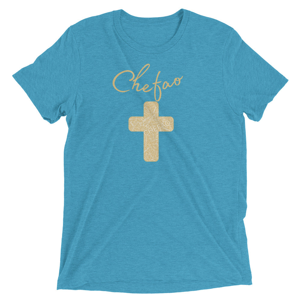 Chefao Cross I Tan, Short sleeve t-shirt