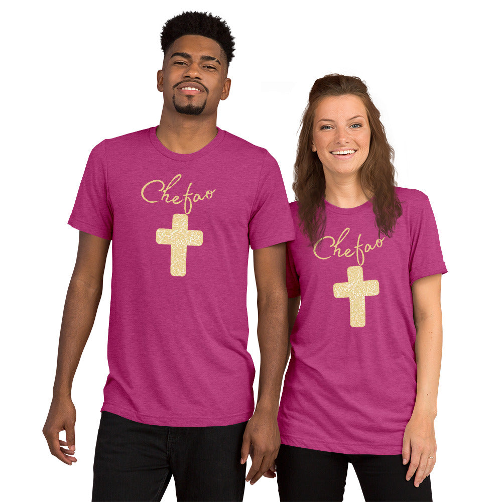 Chefao Cross I Tan, Short sleeve t-shirt