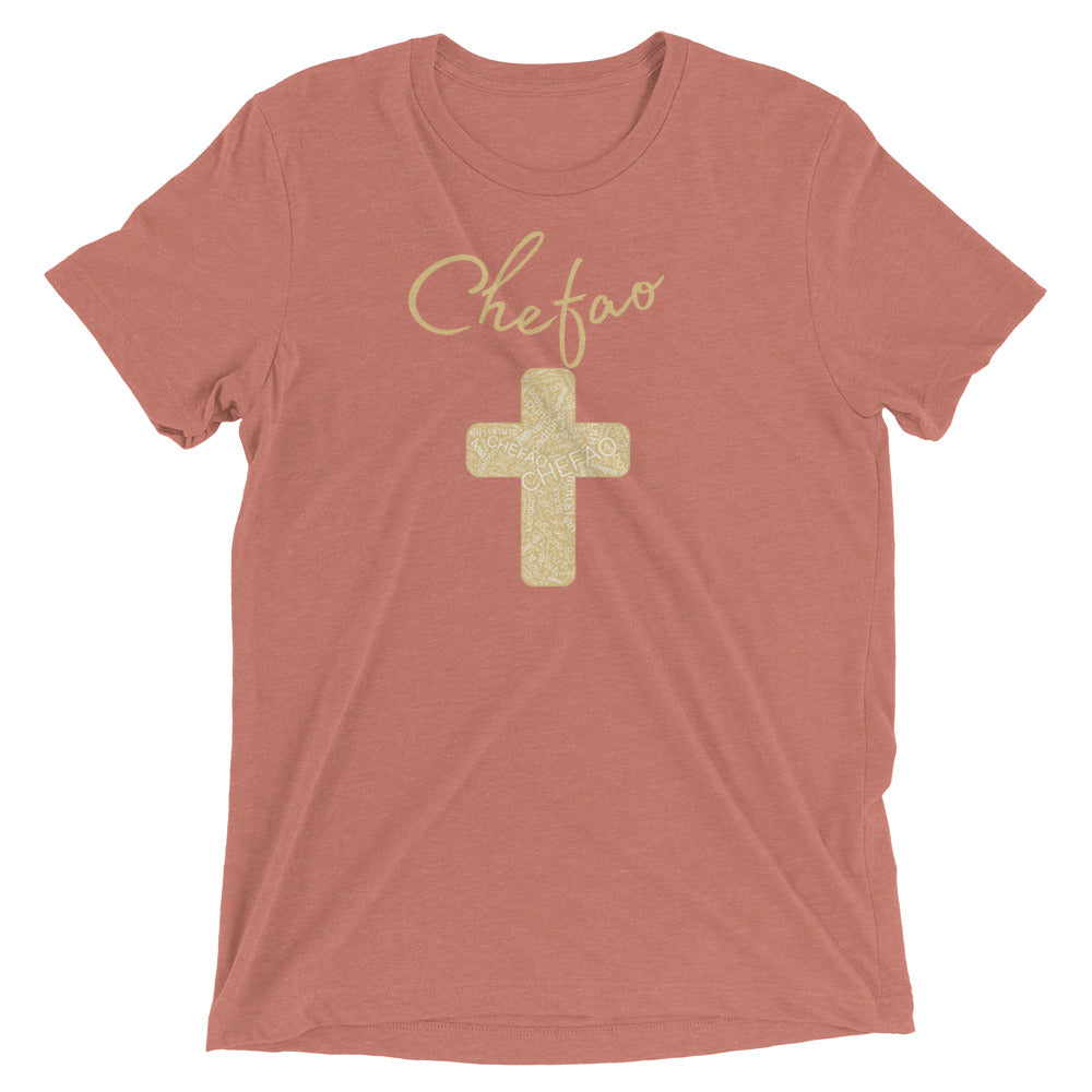 Chefao Cross I Tan, Short sleeve t-shirt