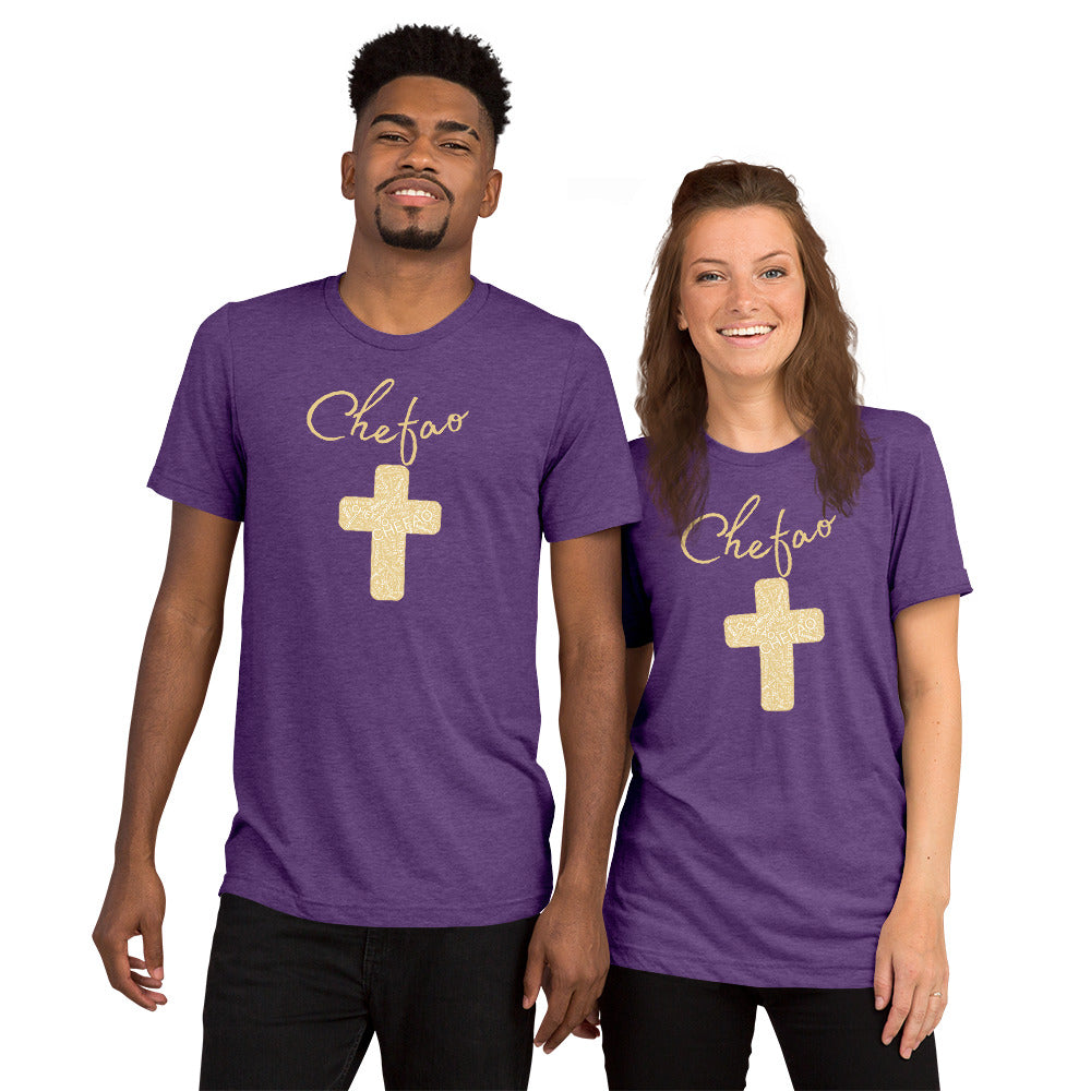 Chefao Cross I Tan, Short sleeve t-shirt